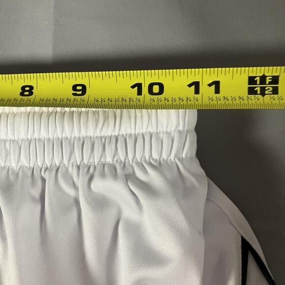 AAU Track Field Cross Country Shorts Youth Medium White Dynasty Athletic Running - Picture 7 of 10